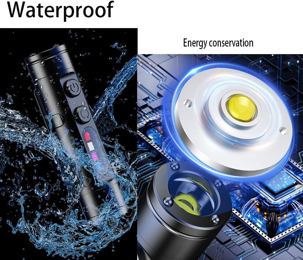 Avaleric® 6-in-1  Mini Multifunctional Flashlight