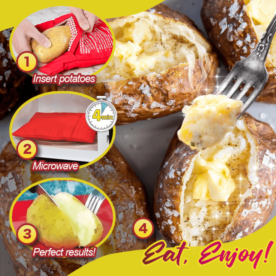 Avaleric® 4-Minutes Microwave Potato Bag