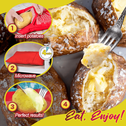 Avaleric® 4-Minutes Microwave Potato Bag