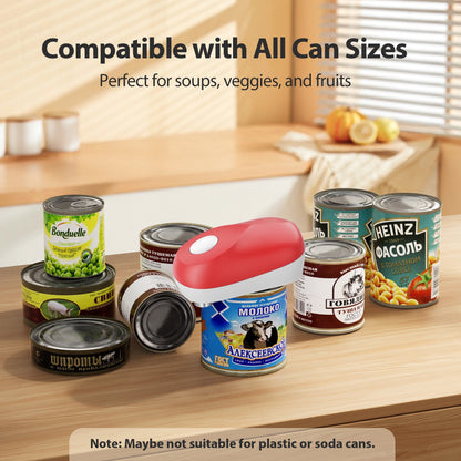 Avaleric® One-Touch Automatic Battery-Operated Hands-Free Can Opener