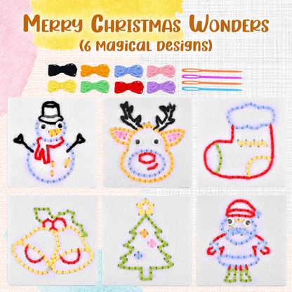 Avaleric® Whimsy Thread Non-Woven Sewing Wonders Set
