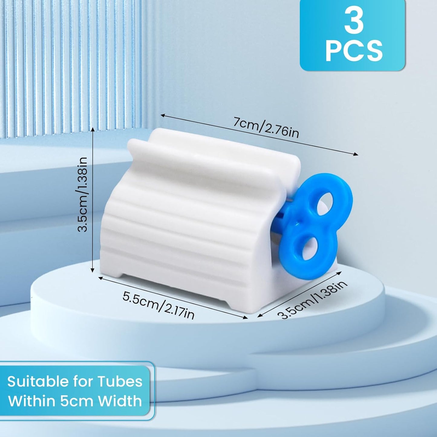 Avaleric® Rolling Tube Toothpaste Squeezer