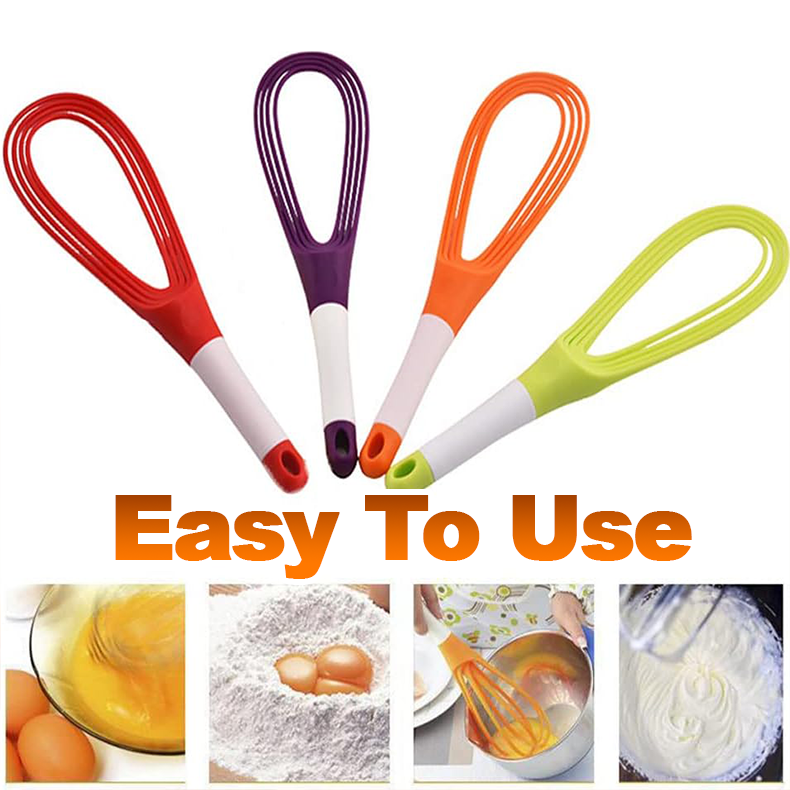 Avaleric® Collapsible 2-In-1 Balloon/Flat Whisk