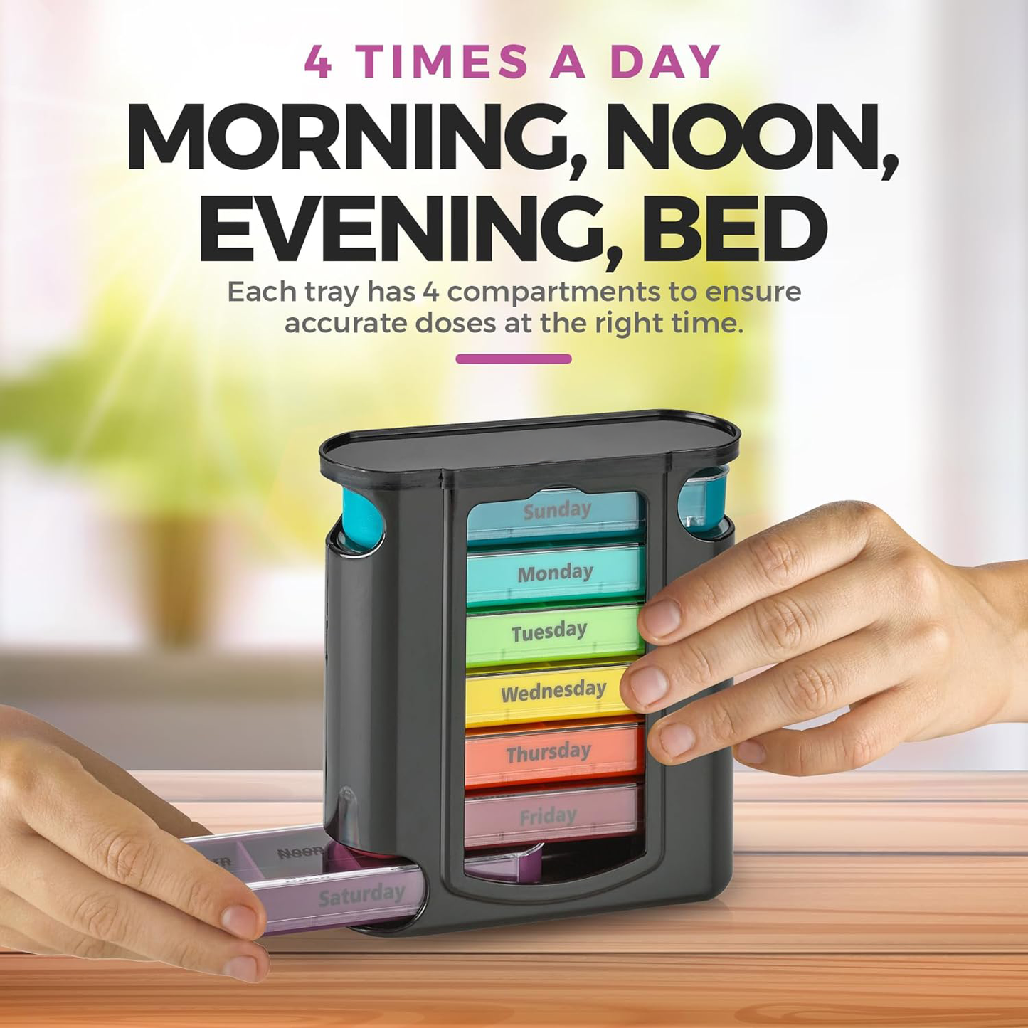Avaleric® Weekly Pill Organizer