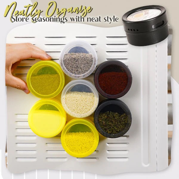Avaleric® Magnetic Wall-Mounted Spice Jar