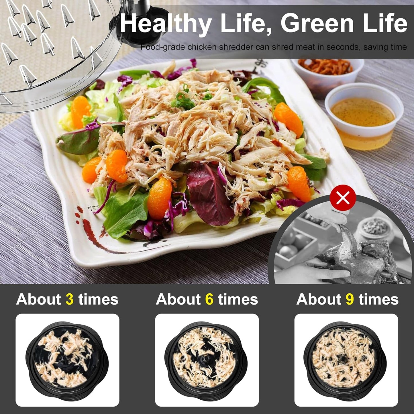 Avaleric® Chicken Breast Shredder Tool