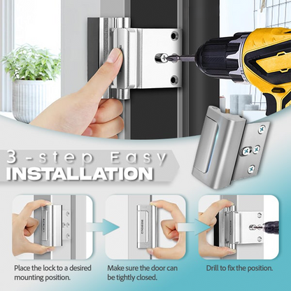 Avaleric® High-Security Metal Door Lock
