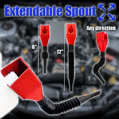 Avaleric® Flexible Car Refueling Funnel
