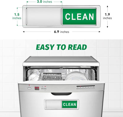 Avaleric® Dishwasher Magnet Clean Dirty Sign
