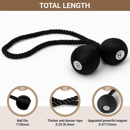 Avaleric® Magnetic Curtain Tiebacks ❤️