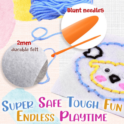 Avaleric® Whimsy Thread Non-Woven Sewing Wonders Set