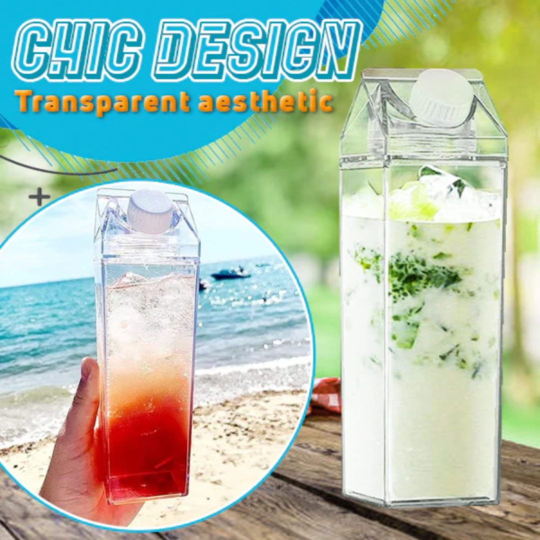 Avaleric® Milk Carton Drink Bottle