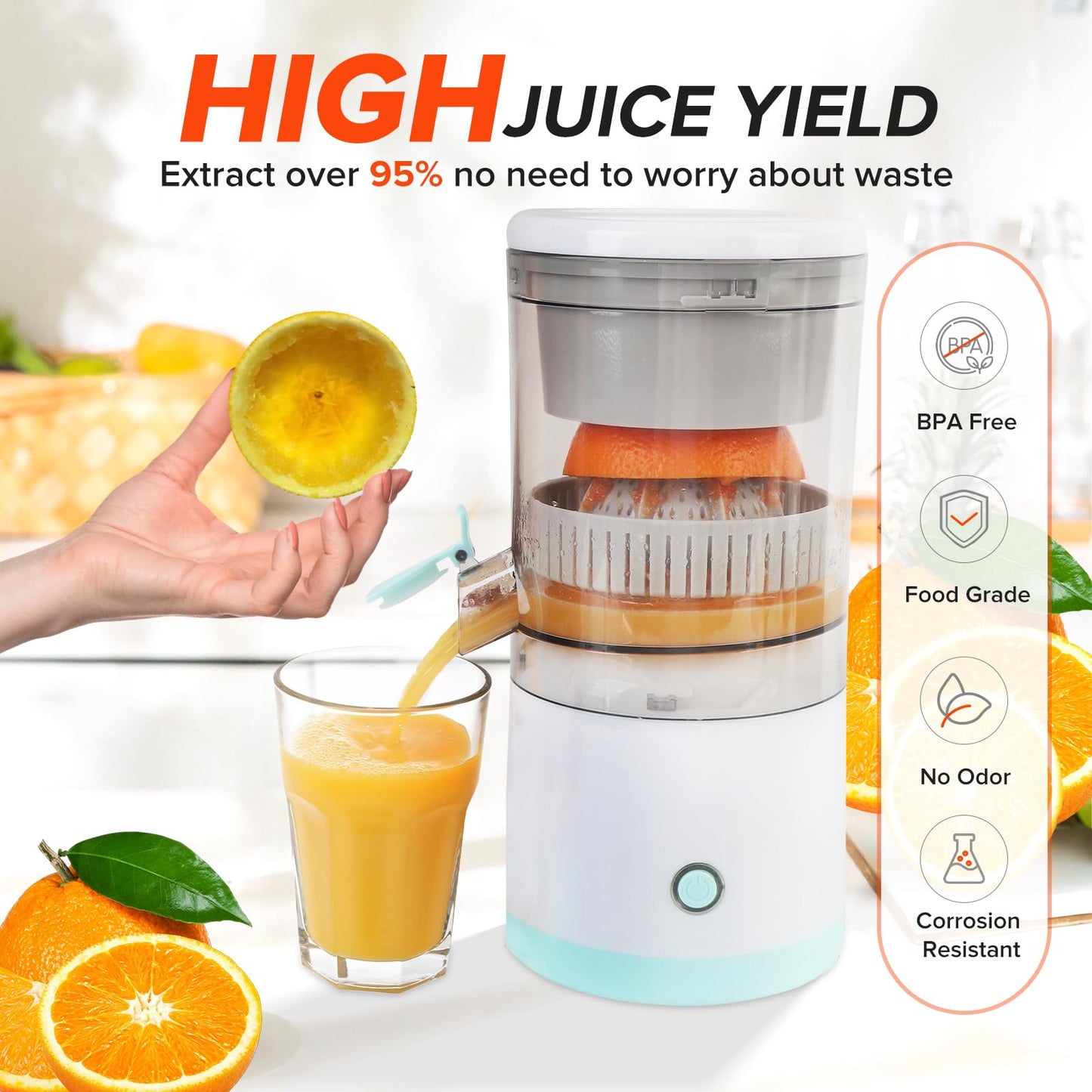 Avaleric® Wireless Portable Juicer