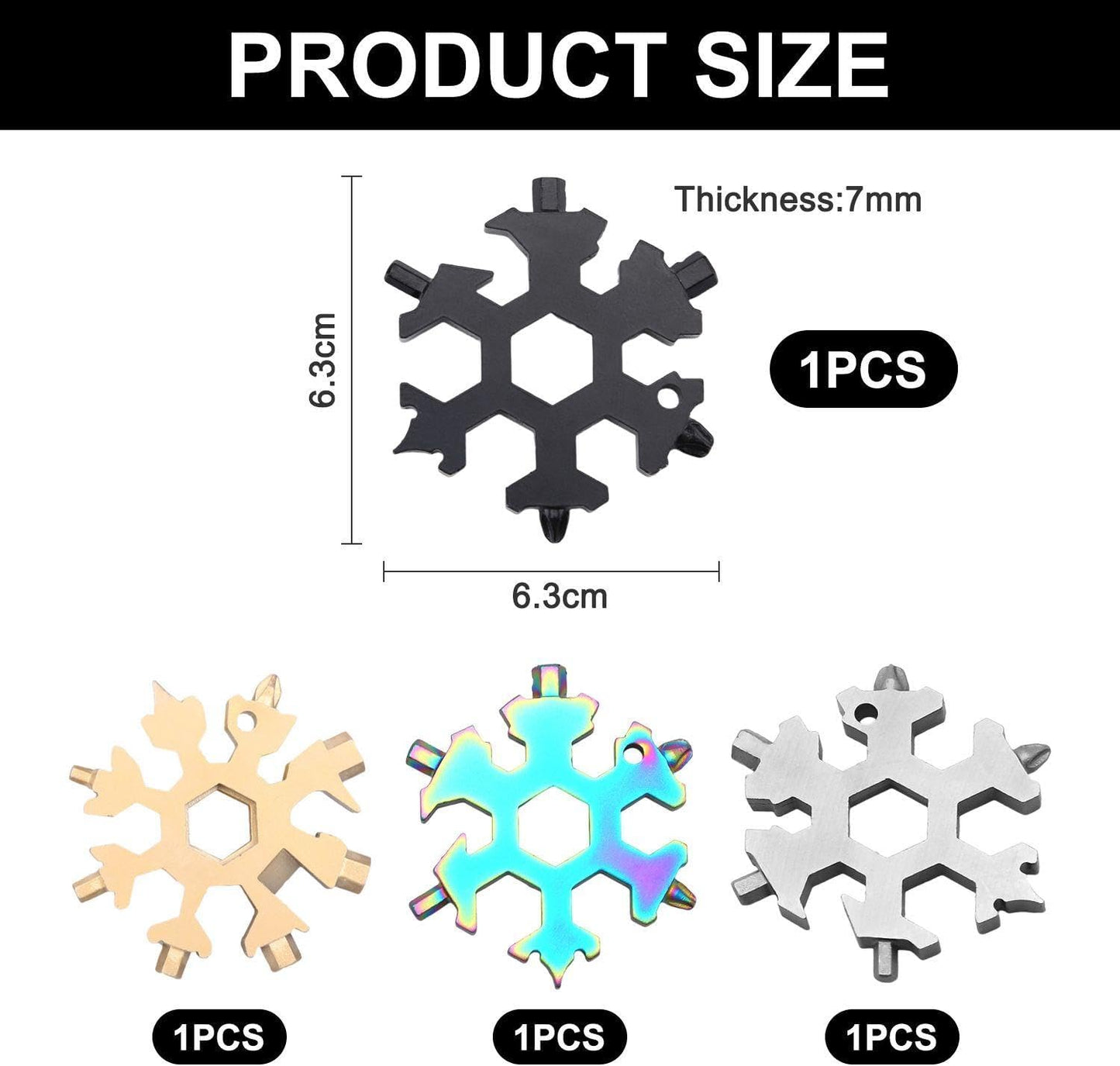Avaleric® Snow Flake Shaped Wrenches
