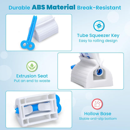Avaleric® Rolling Tube Toothpaste Squeezer