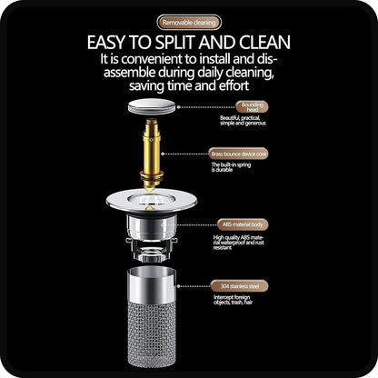 Avaleric® Multipurpose Drain Hair Catcher