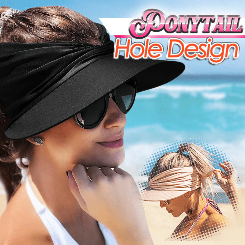 Avaleric® Summer Sun Visor Ponytail Hat
