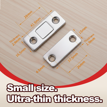 Avaleric® Ultra-Thin Invisible Cabinet Door Magnets ✨