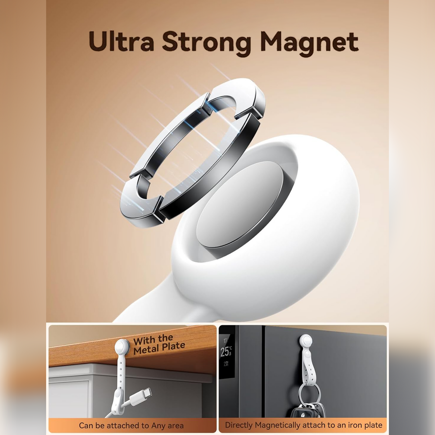 Avaleric® Magnetic Silicone Cable Ties