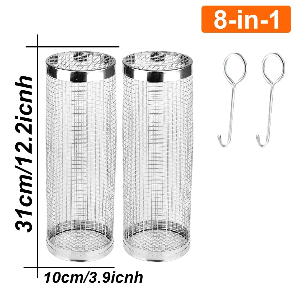 Avaleric® Rolling Grill Baskets