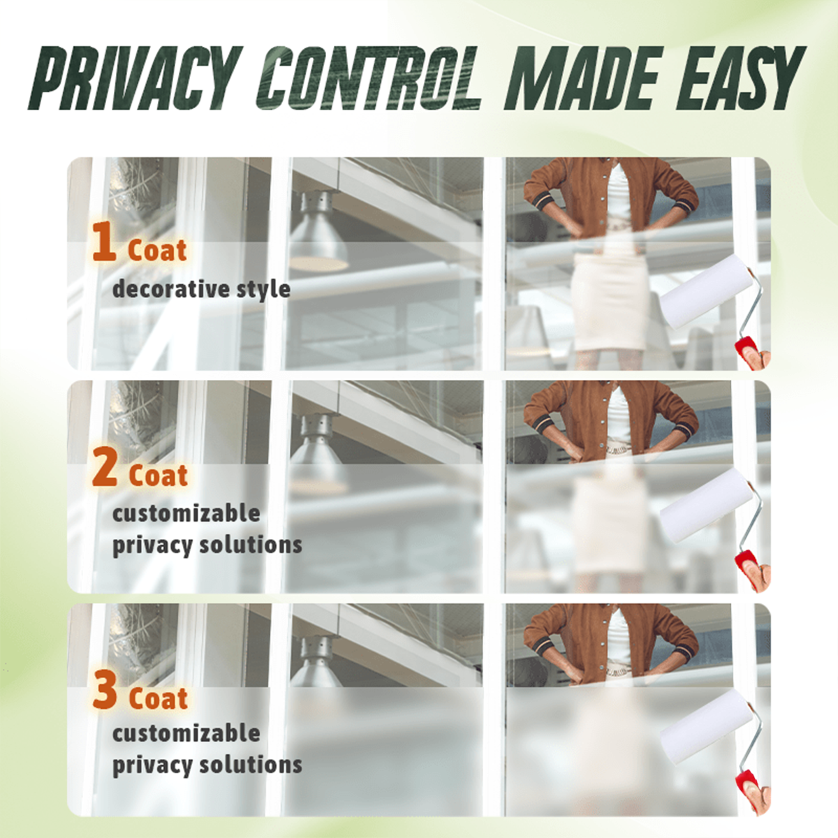 Avaleric® Privacy Paint Frosted Glass Paint