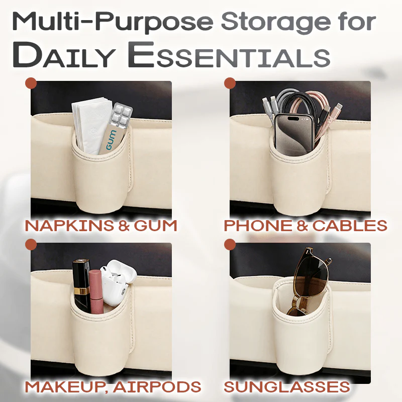 ✅ Avaleric® Universal Clip-On Car Door Side Cup Holder & Organizer