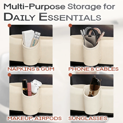 ✅ Avaleric® Universal Clip-On Car Door Side Cup Holder & Organizer