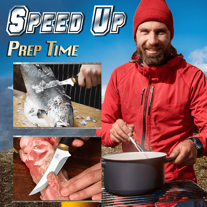 Avaleric® D2 All-in-One Swift Cut Portable Knife