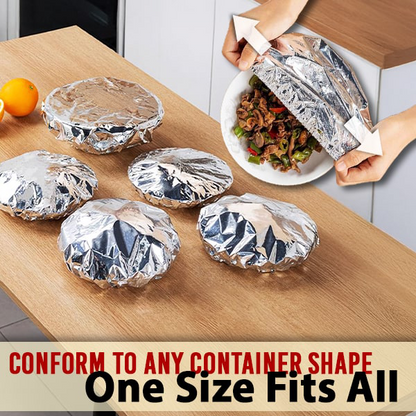 Avaleric® Reusable Heat-Locking Aluminum Foil Food Cover(10/20/50PCS)