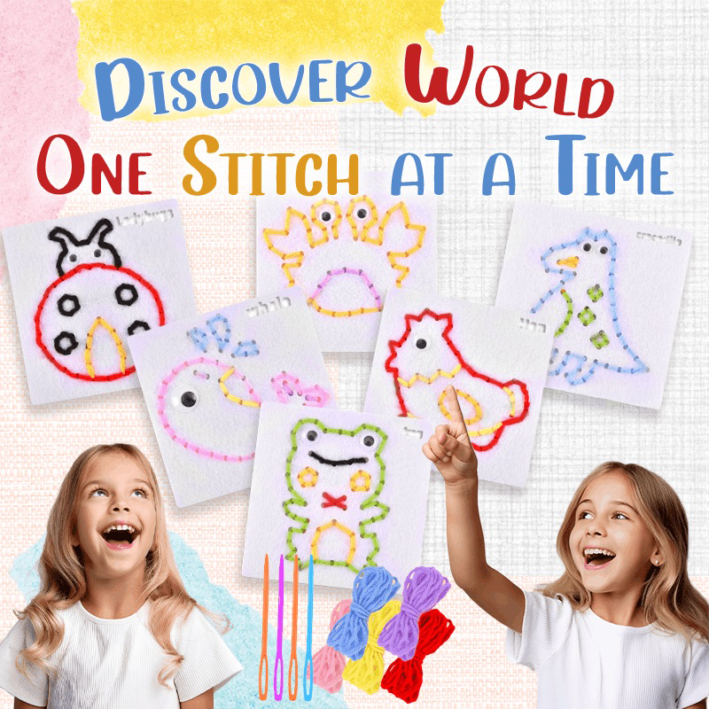 Avaleric® Whimsy Thread Non-Woven Sewing Wonders Set