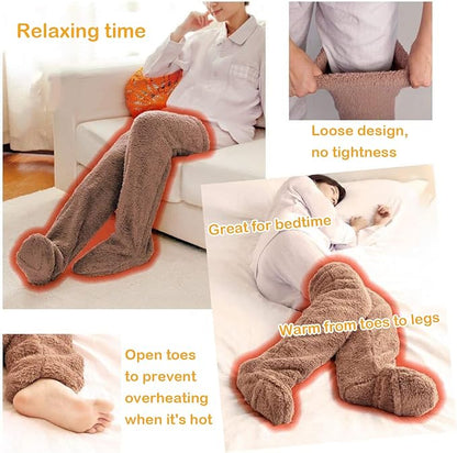 Avaleric® Over Knee Lightweight Fuzzy Socks