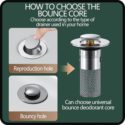 Avaleric® Multipurpose Drain Hair Catcher