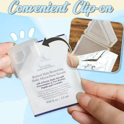 Avaleric® Portable Tight Seal Sample Bag Clip