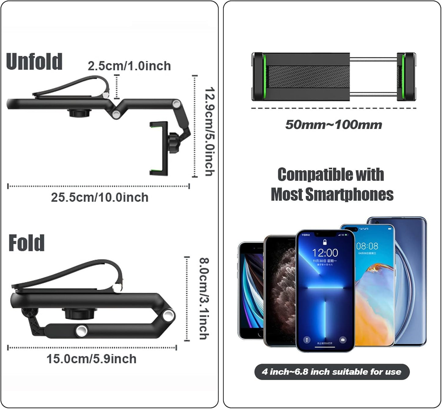 Avaleric® Universal Sun Visor Car Phone Holder