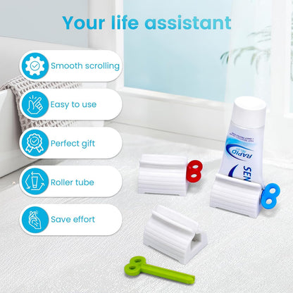 Avaleric® Rolling Tube Toothpaste Squeezer