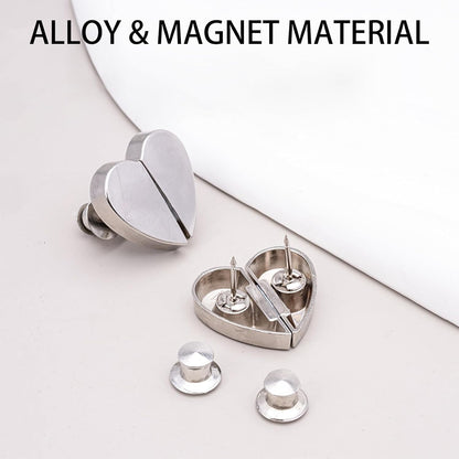 Avaleric® Magnetic Snap Heart-shaped Curtain Buckle