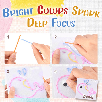 Avaleric® Whimsy Thread Non-Woven Sewing Wonders Set