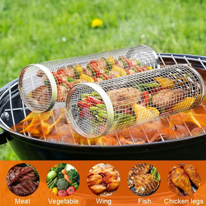 Avaleric® Rolling Grill Baskets