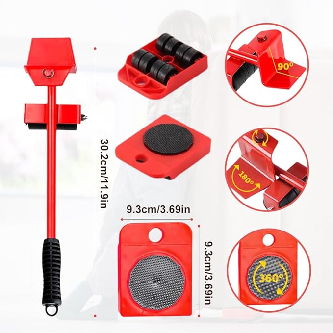 Avaleric® Furniture Lift Mover Tool Set