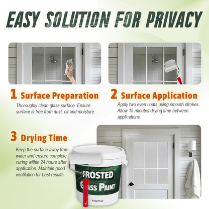 Avaleric® Privacy Paint Frosted Glass Paint