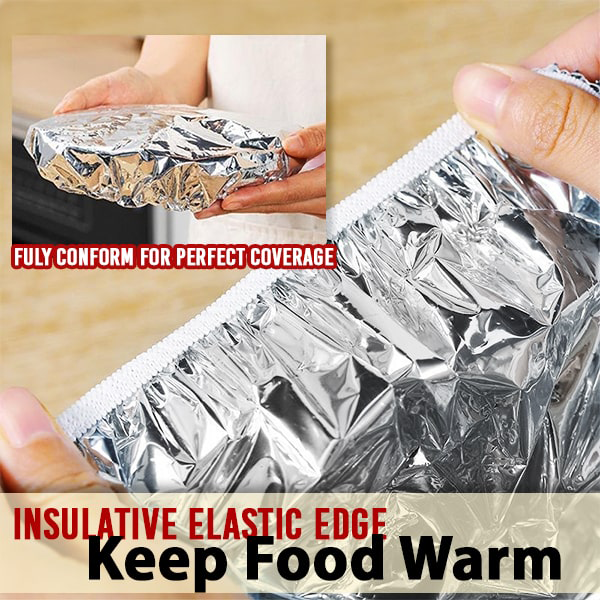 Avaleric® Reusable Heat-Locking Aluminum Foil Food Cover(10/20/50PCS)