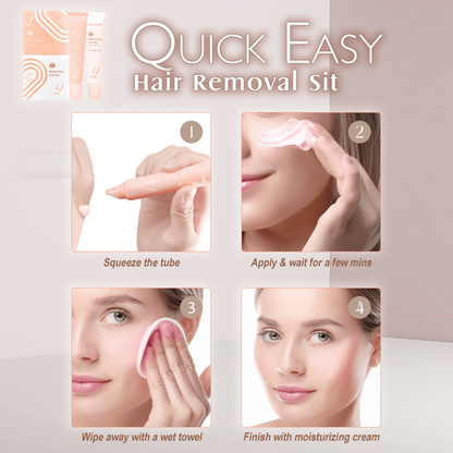 Avaleric® Gentle-Lift Facial Hair Removal Cream 🫧