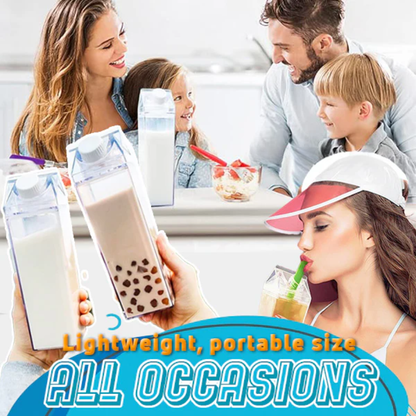 Avaleric® Milk Carton Drink Bottle