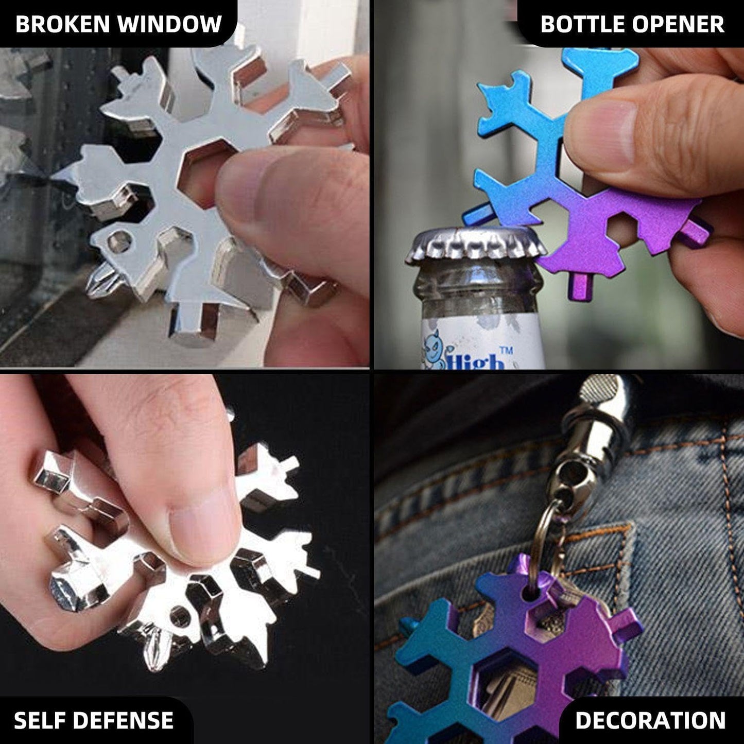 Avaleric® Snow Flake Shaped Wrenches
