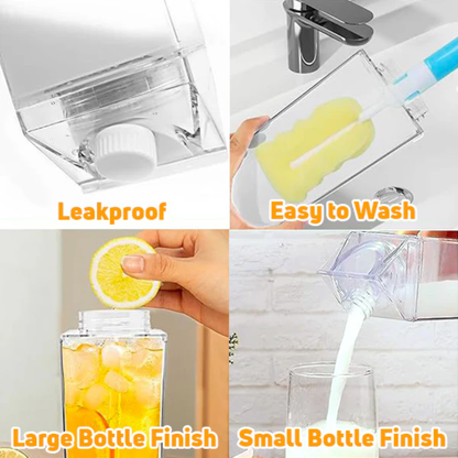 Avaleric® Milk Carton Drink Bottle