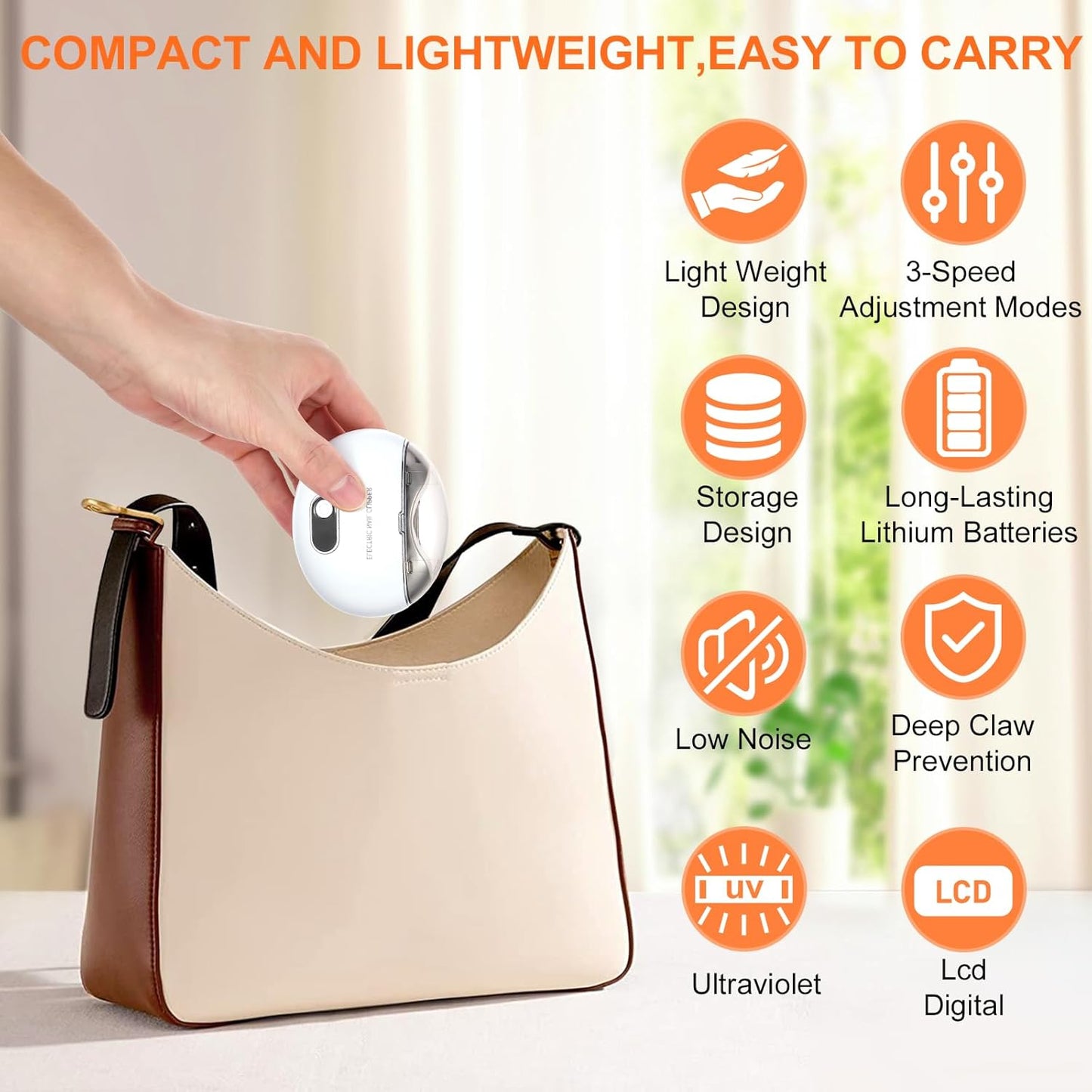 Avaleric® Automatic Electric Nail Clipper