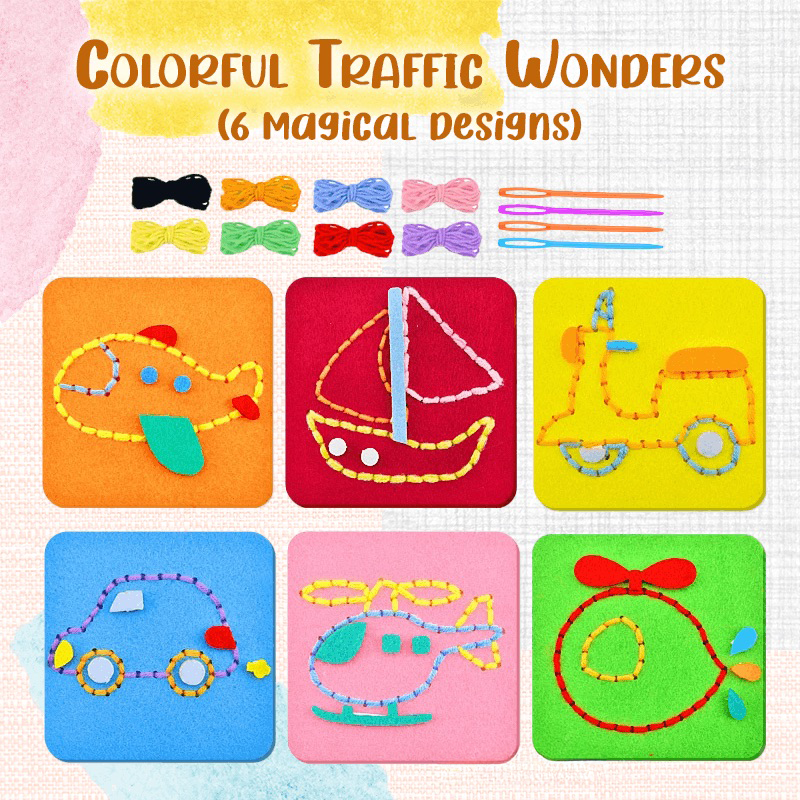 Colorful Traffic Set