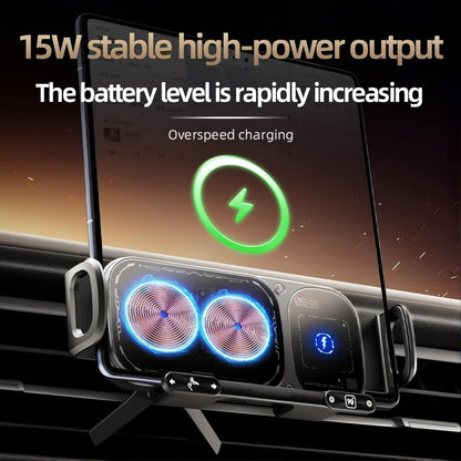Avaleric® Wireless Charging Rotating Car Mount
