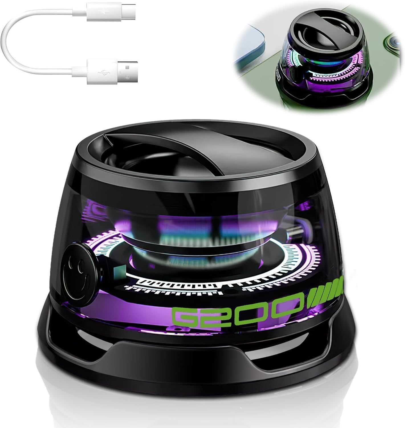 Avaleric® G200 Magnetic Bluetooth RGB Speaker