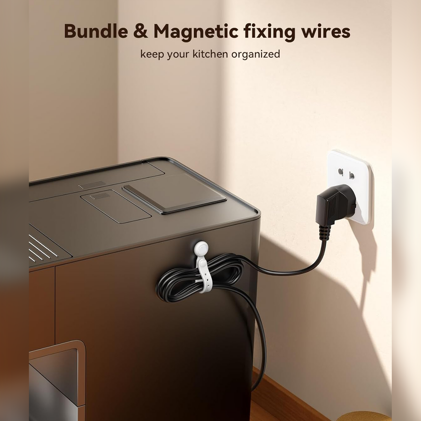 Avaleric® Magnetic Silicone Cable Ties